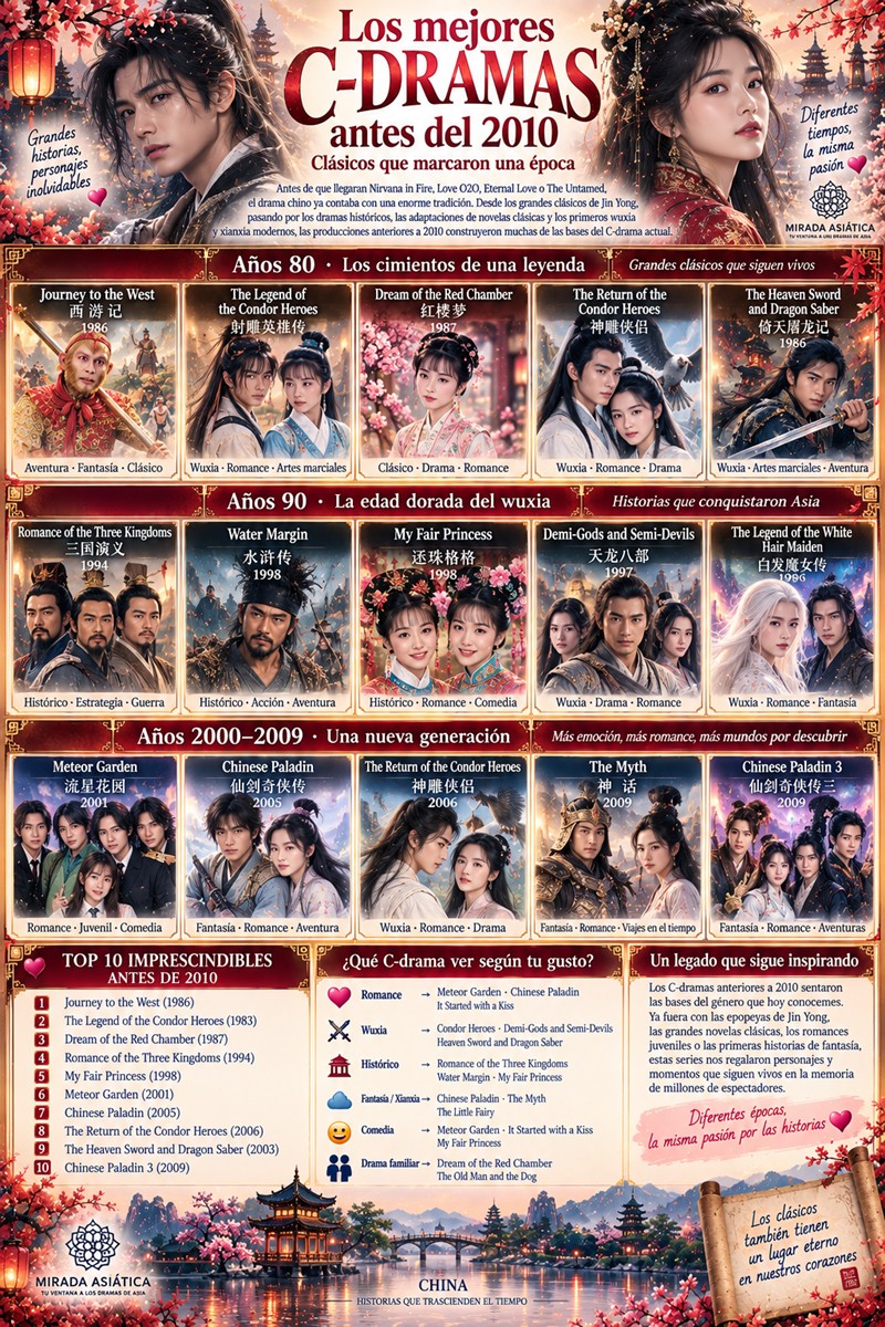 Mejores Cdramas antes del 2010